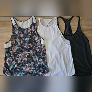 Lululemon Athletica Sculpt Tank Top Bundle Set Size 6